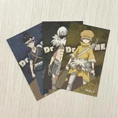 Dr.STONE クロム 西園寺羽京 氷月 ステッカー
