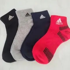 新品　adidas ソックス 4足セット