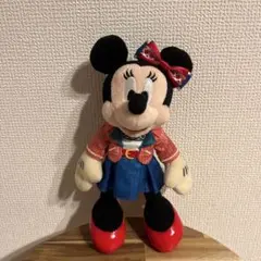 ハローニューヨーク　ミニー　ぬいぐるみバッジ