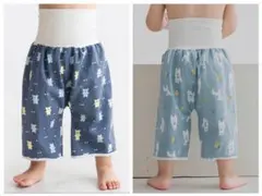 おねしょ ズボン 2枚 セット おねしょパンツ トレーニングパンツ 防水　腹巻き