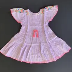 ネクスト　ワンピース　4-5yrs 110㎝　エスニック　紫　ピンク