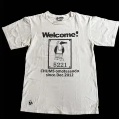 Welcome! 5221 CHUMS チャムス 表参道店限定Tシャツ