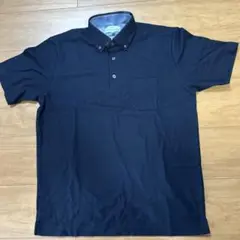 LIFE & WORK DESIGN ネイビー ポロシャツ M