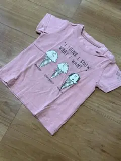 ベルメゾン　スヌーピー アイスクリーム Tシャツ 90cm