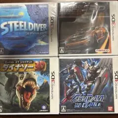 NINTENDO3DS レトロソフト　男性向け　4本セット