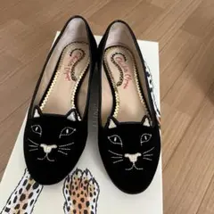 新品未使用※CharlotteOlympia  キティーフラット37.5 新品未使用※CharlotteOlympia キティーフラット37.5 Charlotte