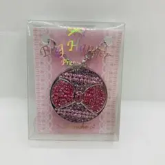 バッグハンガー チェーンキーホルダー バッグチャーム リボン