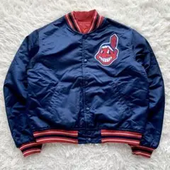 90s MLB インディアンズ STARTER スタジャン ワッペン 刺繍 M