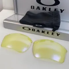 OAKLEYオークリー FLAK JACKETフラックジャケット　イエロー　純正