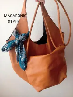 MACARONIC STYLE バッグ　スカーフ　3点セット