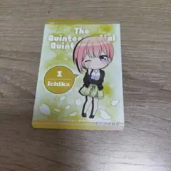 ichika　五等分の花嫁　カード