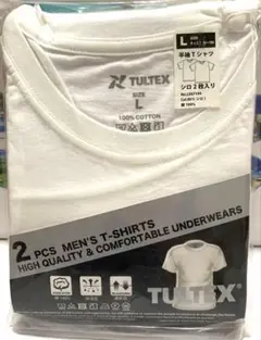 TULTEX メンズ Tシャツ Lサイズ 2枚セット