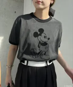 ⭐グッドロックスピード⭐ミッキー／リンガーTシャツ