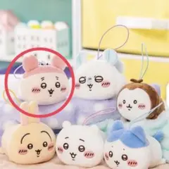 【匿名配送】カニ／ちいかわ ねそべりマスコット 新品タグ付き