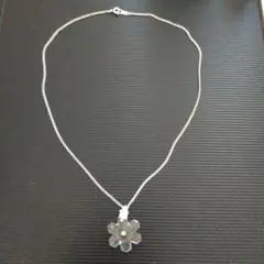 ネックレス クリスタル 宝石 シルバー925
