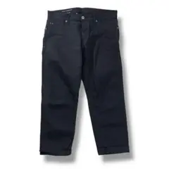 DELUXE NEWSTANDARD ブラック チノパン クロップドパンツ