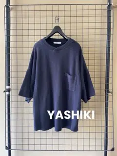 YASHIKI ヤシキ Kyokoku Knit 峡谷ニット ネイビー 日本製