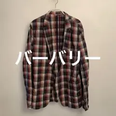 バーバリー　チェックジャケット