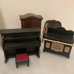 初期✨レア✨シルバニアファミリー 家具4点セット