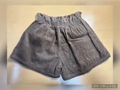 茶色　綿100％　パンツ　140