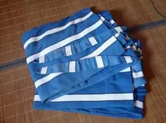 446　断捨離中）中古　昭和レトロ）厚手カーテン2枚セット