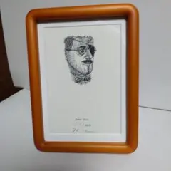 「死と変容  Ⅰ-8   旅」  木口木版画     柄澤齊   額装 死と変容 Ⅰ-8 旅」 木口木版画 柄澤齊 額装 - 版画