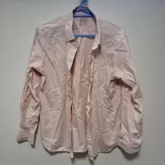 ピンク Mサイズ 長袖シャツ