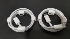 iPhone 13 mini Lightningケーブル 2本セット