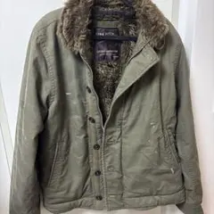 希少　アバクロEZRA FITCH ヴィンテージミリタリーファージャケット M