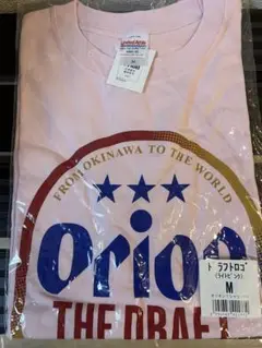 オリオンビール ドラフトロゴtシャツ ライトピンク Mサイズ