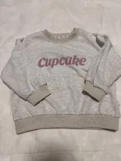 韓国ノーブランド　cupcakeトレーナー90サイズ