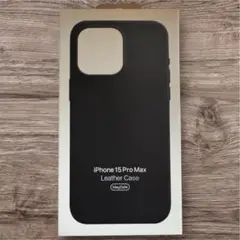 iPhone 15 Pro Max Leather Case 互換　レザー
