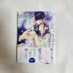 今夜、君は僕のものになる TLコミックス オパールコミックス 井上美珠 篁ふみ