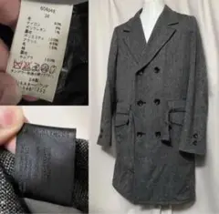 N.HOOLYWOOD エヌハリウッド ダブルブレスト チェスターコート 36