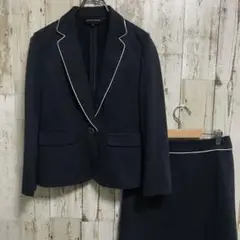 ESPRITMUR スーツ ジャケット スカート セットアップ ネイビー 9