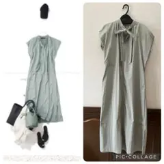 未使用　KKクローゼット MiRan ボウタイワンピース