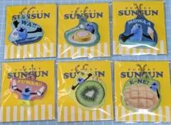 ローソン パペットスンスン チャーム 全6種 コンプリート