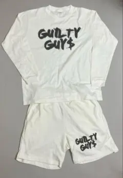 guiltyguys セットアップ　xs light blue（red） 2025年最新】Guilty guy セットアップの人気アイテム - メルカリ