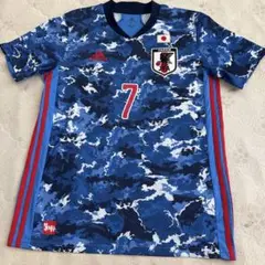 アディダス サッカーウェア 迷彩柄 7番　クボ