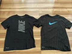 NIKEドライフィットメンズTシャツ2点セットM黒夏