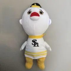 ソフトバンクホークス　おすわりふうさん　ぬいぐるみ