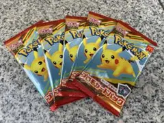 マクドナルド　ハッピーセット　ポケモンカード　プロモ　5パック