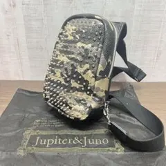 Jupiter&Juno スタッズ迷彩ボディバッグ