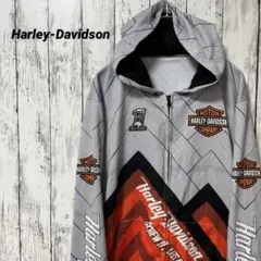 C2583 Harley-Davidson パーカー オシャレ アメリカ古着