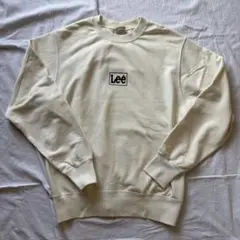Lee クルーネック トレーナー クリーム