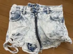 SPIRALGIRL ダメージ加工ショートパンツ Mサイズ