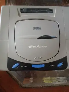 セガサターン本体(パワーメモリー カートリッジ)付き