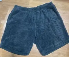 Supreme タオル生地 ショートパンツ 黒