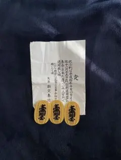 浅草寺本堂落慶 記念小判 メッキ
