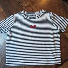 Lovetoxic ストライプ Tシャツ 15周年記念《Hello kitty》